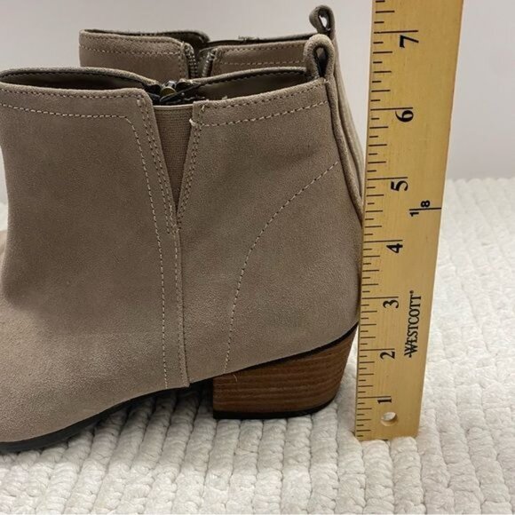 Aqua College Booties Mushroom Suede Upper Leather Waterproof Side 11 Womens - Picture 4 of 13